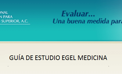 Descarga gratis la guia del EGEL Medi (Medicina)